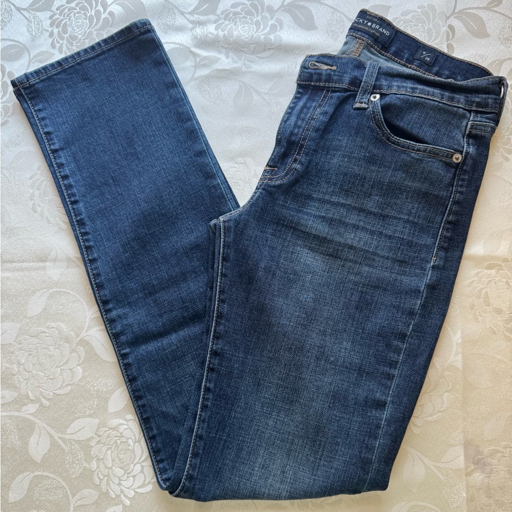 Lucky Brand Blue Slim Straight Leg Jeans Size 6/28